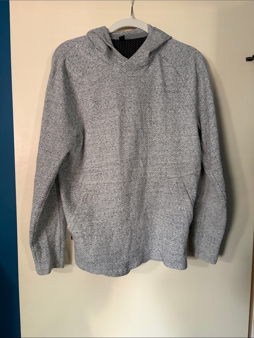 lululemon athletica Ease the Day Light Gray Hooded Sweatshirt